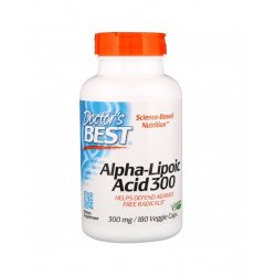 Alpha-Lipoic Acid 300 mg 180 Veggie Capsules