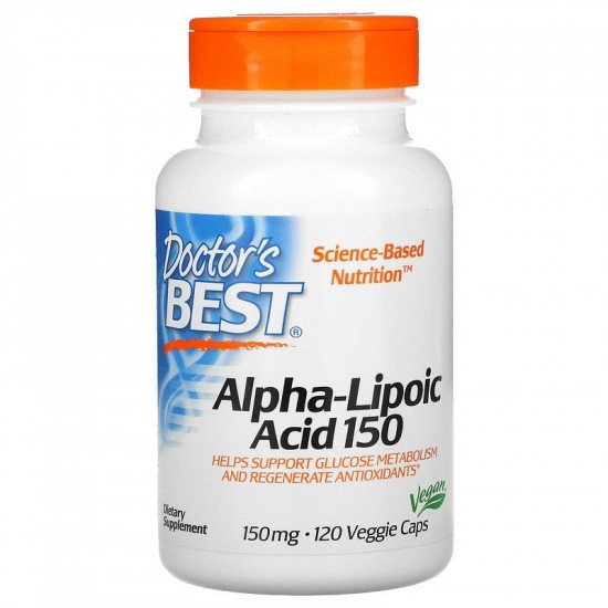 Alpha-Lipoic Acid 150 mg 120 Veggie Capsules