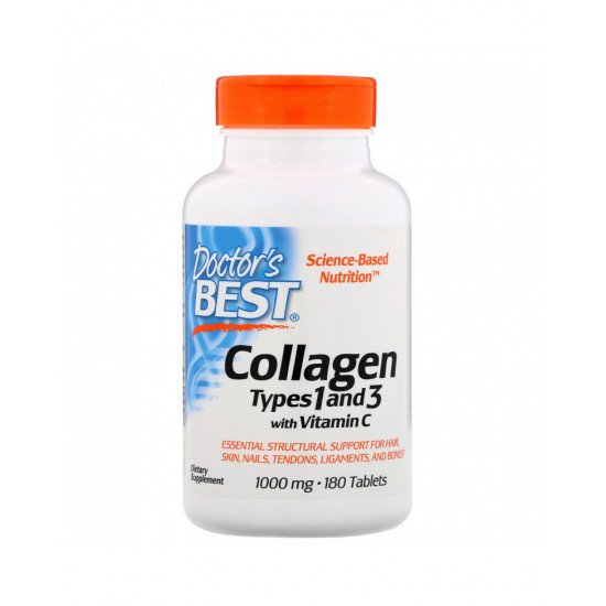 Collagen Types I & III With Vitamin C 1000 mg 180 Тabs