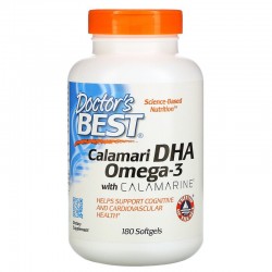 Calamari DHA 500 With Calamarine 500 mg 180 Softgels