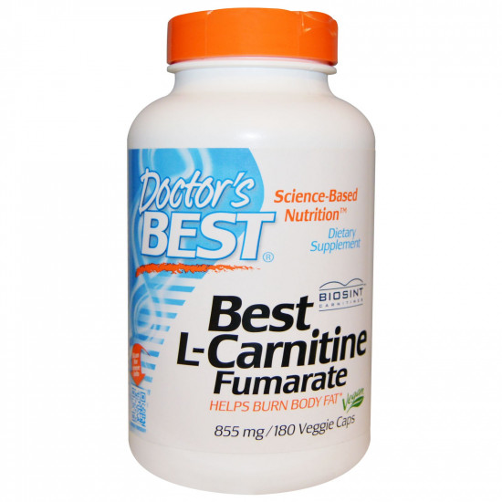 Best L-Carnitine Fumarate 855 mg 180 Veggie caps