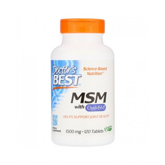 MSM With OptiMSM 1500 mg 120 Tablets