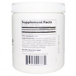 Creatine Powder Featuring Creapure 300 g Doctor`s Best