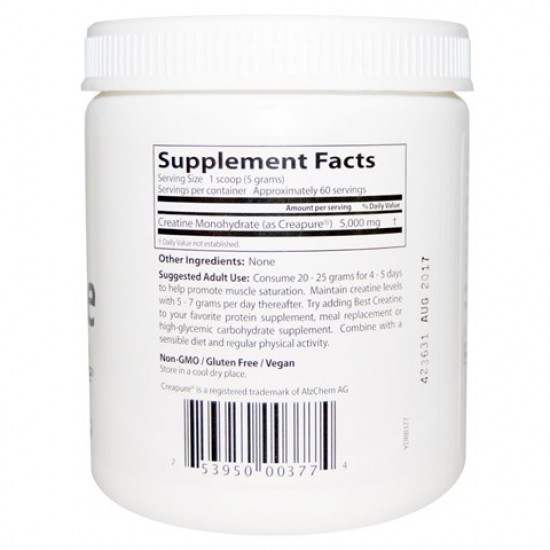 Creatine Powder Featuring Creapure 300 g Doctor`s Best Creatine Powder Featuring Creapure 300 g Doctor`s Best
