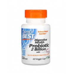 Digestive Health Probiotic 2 млрд with LactoSpore 60 Veggie Caps