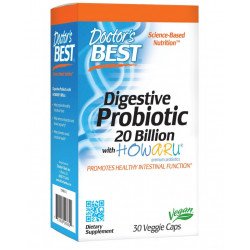 Digestive Probiotic 20 Billion 30 Veggie Capsules