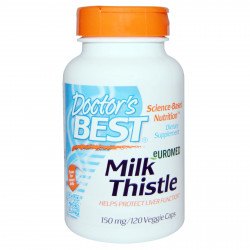 Euromed Milk Thistle 150 mg120 veggie caps
