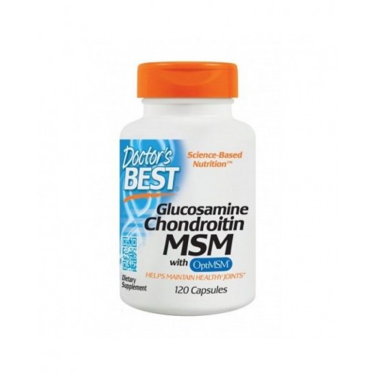 Glucosamine Chondroitin MSM with OptiMSM 120 Capsules