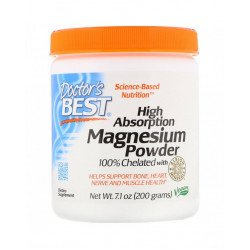 High Absorption Magnesium Powder 100% Chelated 200 g