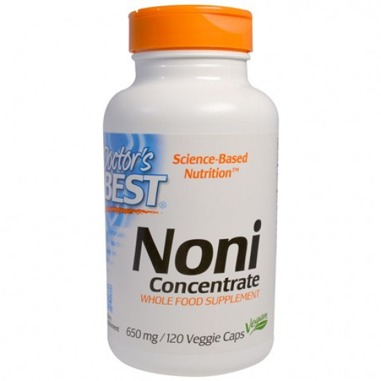 Noni Concentrate 650 mg 120 Veggie Caps I Doctor`s Best