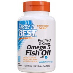 Omega 3 Fish Oil with Goldenomega 1000 mg Marine Softgels