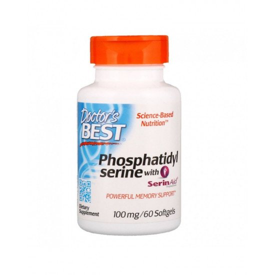 Phosphatidylserine with SerinAid 100 mg 60 Softgels