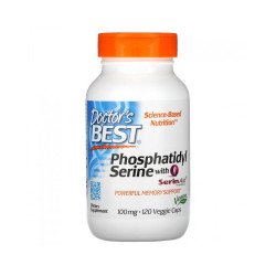 Phosphatidylserine with SerinAid 100 мг 120 веге капсули | Doctor's Best